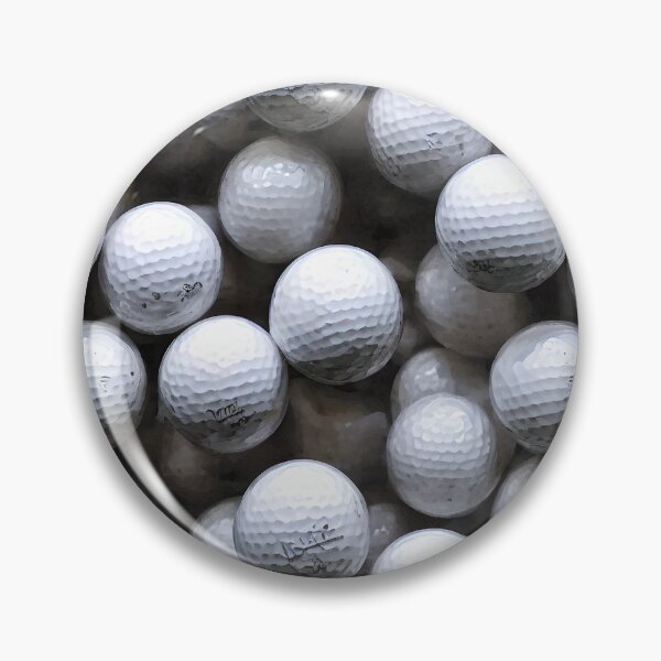 Item preview, White Golf Balls Pattern designed and sold by Pattrnz.