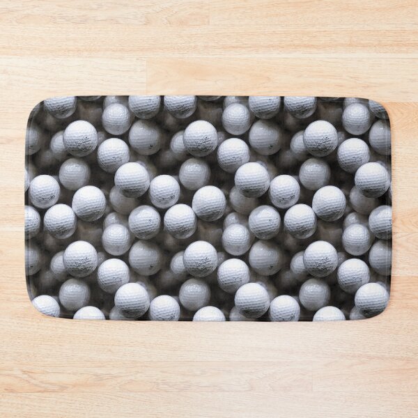 Item preview, White Golf Balls Pattern designed and sold by Pattrnz.