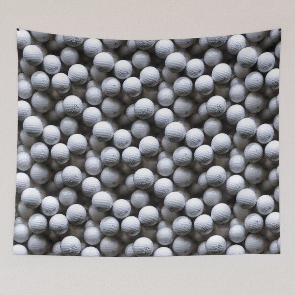 Item preview, White Golf Balls Pattern designed and sold by Pattrnz.
