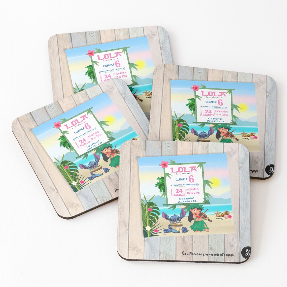 Item preview, Coasters (Set of 4) designed and sold by SB DISEÑOS.