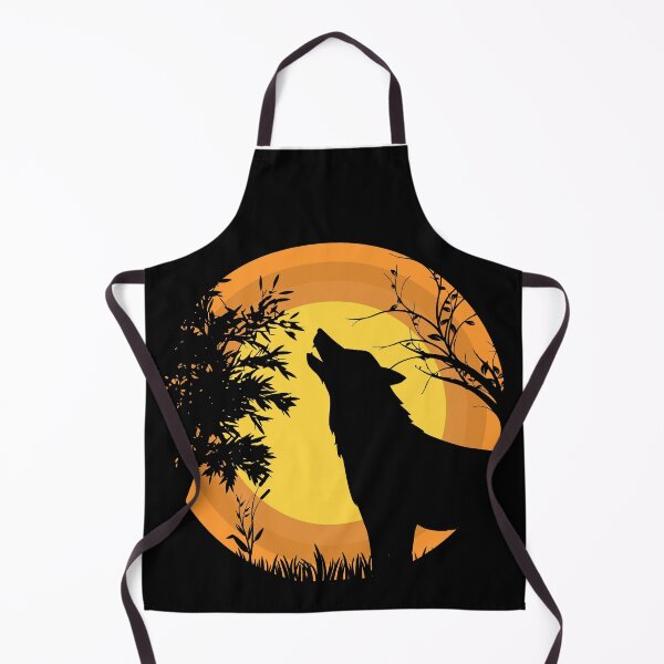Item preview, Sunset Howling Wolf designed and sold by Nerdesigns - www.linkit.blog.