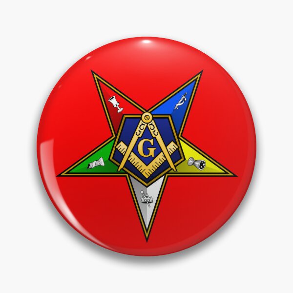Item preview, OES Emblem Order of the Eastern Star Masonic Square & Compass designed and sold by MasterMasonMade.