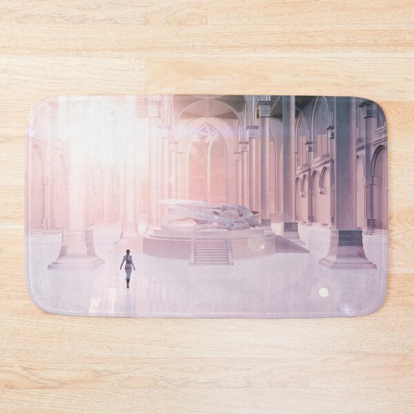Item preview, Temple of the Ice Dragon - Fantasy Art designed and sold by Sherry Grandy.