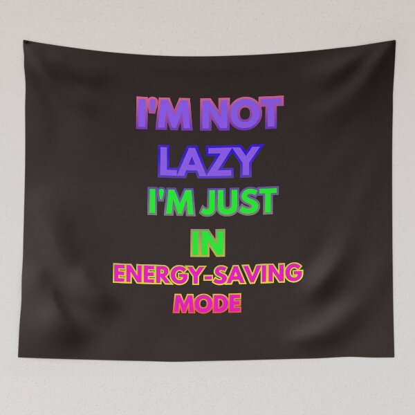 Item preview,  I'm not lazy designed and sold by MYstoreDARK99.