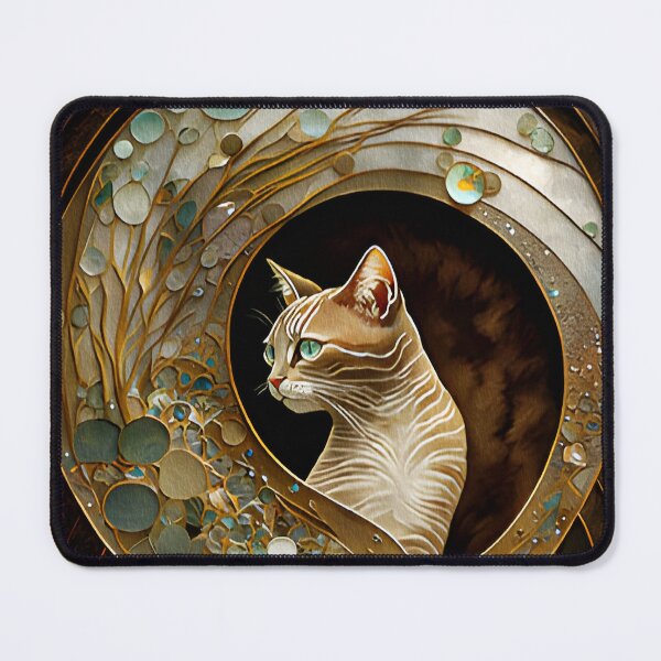 Item preview, Gemstone Cat,Brown, designed and sold by GemstoneandLeaf.