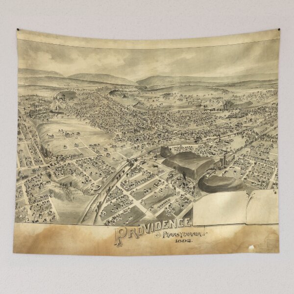 Item preview, Providence, Pennsylvania (1892) designed and sold by allhistory.