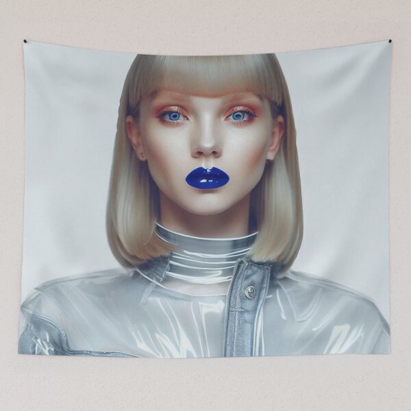 Item preview, Portrait of blonde woman designed and sold by jsebouvi.