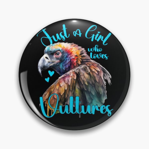 Item preview, Just a Girl who loves Vultures designed and sold by PrettyPittie Shop.