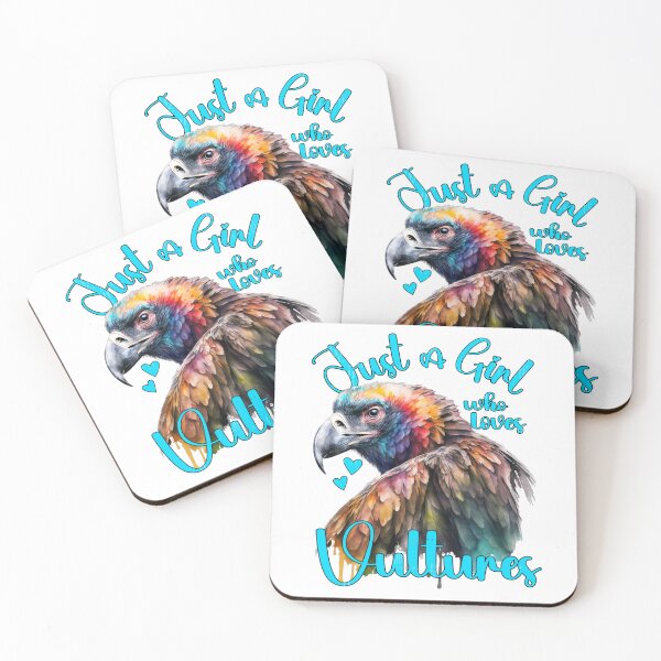 Item preview, Just a Girl who loves Vultures designed and sold by PrettyPittie Shop.