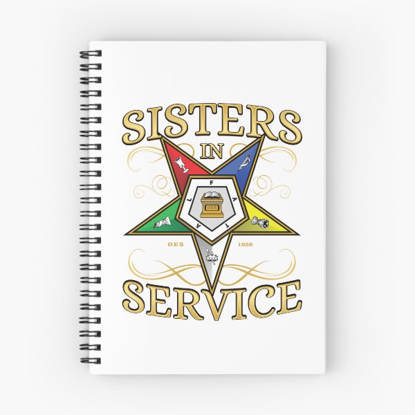 Item preview, OES Sisters In Service Order of the Eastern Star designed and sold by MasterMasonMade.