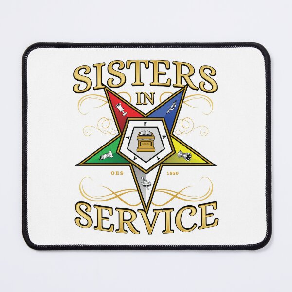 Item preview, OES Sisters In Service Order of the Eastern Star designed and sold by MasterMasonMade.