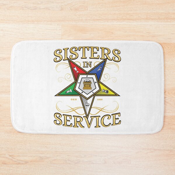 Item preview, OES Sisters In Service Order of the Eastern Star designed and sold by MasterMasonMade.