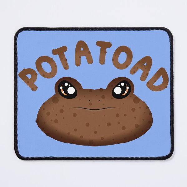 Item preview, Potatoad The Potato Toad (In Blue) designed and sold by Creepy-Cutesie.