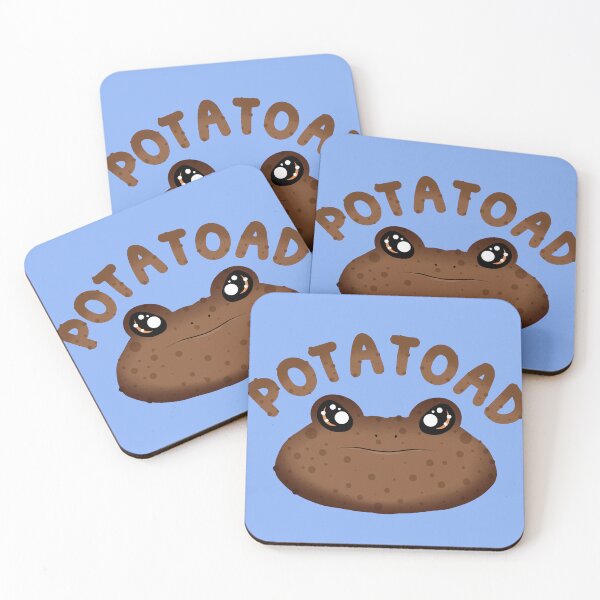 Item preview, Potatoad The Potato Toad (In Blue) designed and sold by Creepy-Cutesie.