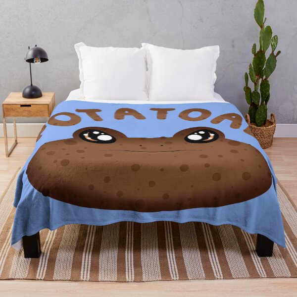 Item preview, Potatoad The Potato Toad (In Blue) designed and sold by Creepy-Cutesie.
