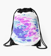 Rose Sage Records Flower Disc Drawstring Bag