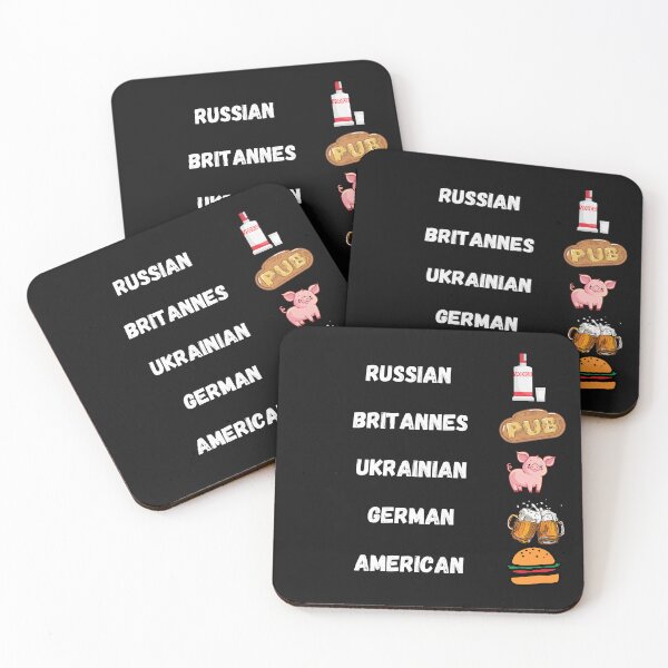 Item preview, German Russian Ukrainian American and all their weaknesses designed and sold by klimov0101.