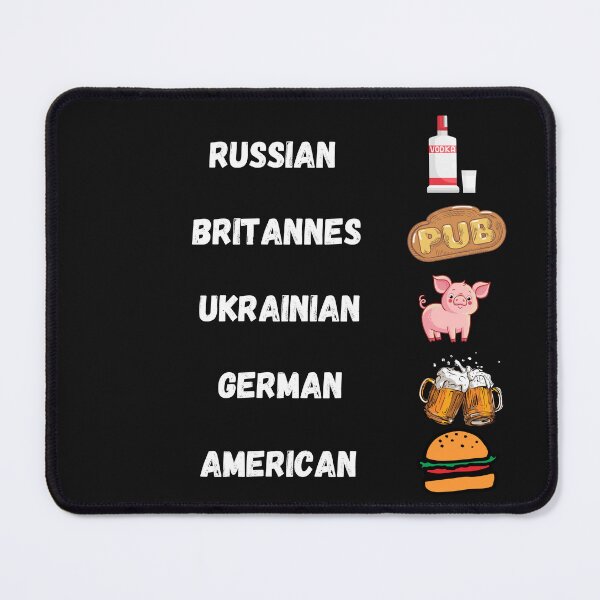 Item preview, German Russian Ukrainian American and all their weaknesses designed and sold by klimov0101.