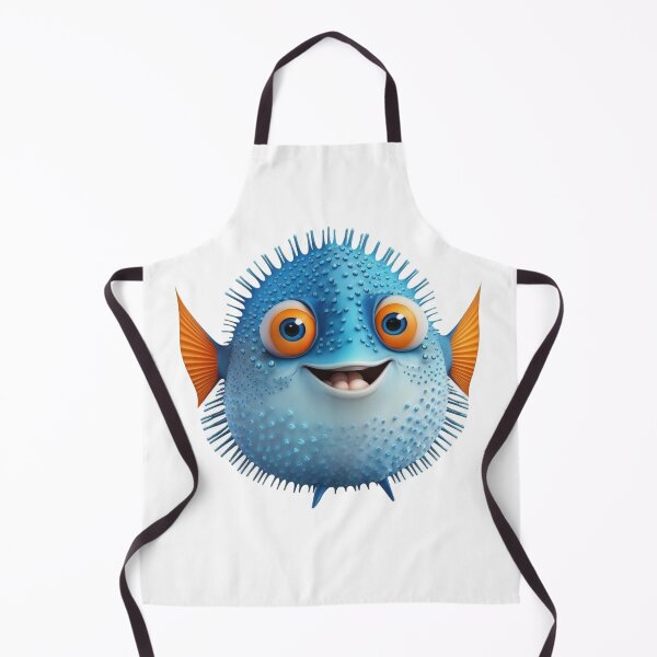 Item preview, small puffer fish designed and sold by ukrdesignhub.