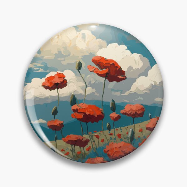 Item preview, Mom everywhere | Heaven's Meadow | Poppies and Cloudscapes designed and sold by mindexploration.