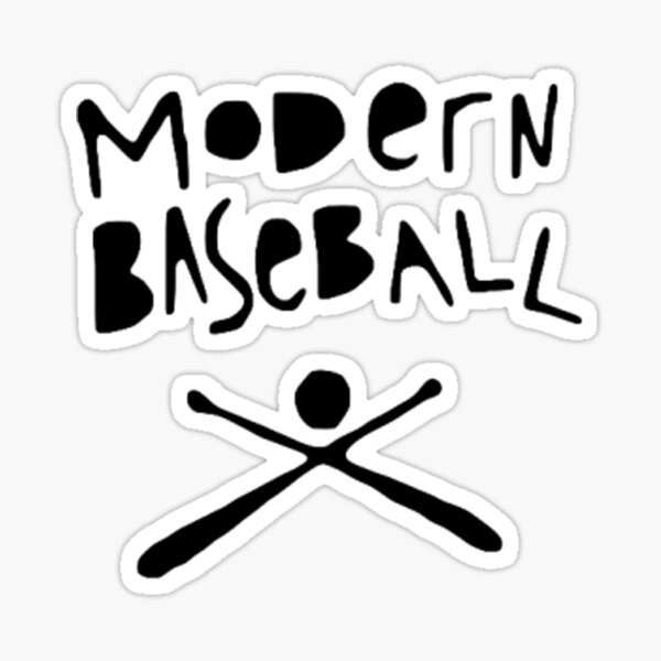 Modern Baseball Sticker
