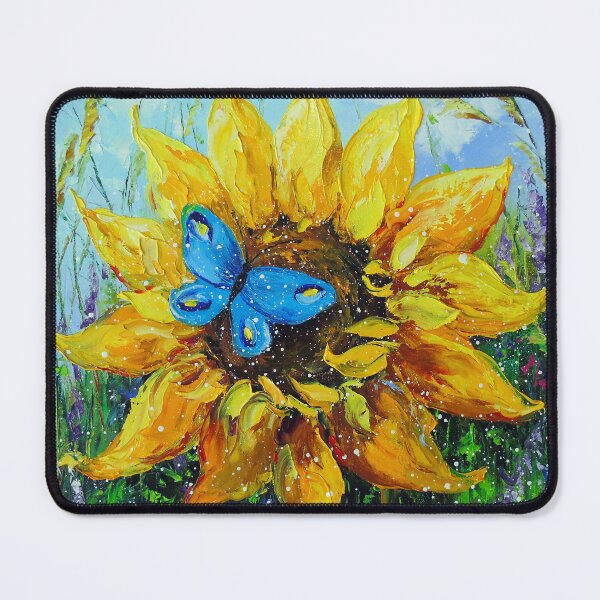 Item preview, Sunflower and Butterfly designed and sold by Olha Darchuk.