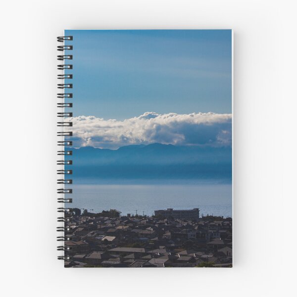 Item preview, Distant low clouds over mountains designed and sold by Shizenkai.