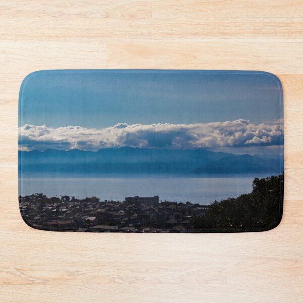 Item preview, Distant low clouds over mountains designed and sold by Shizenkai.