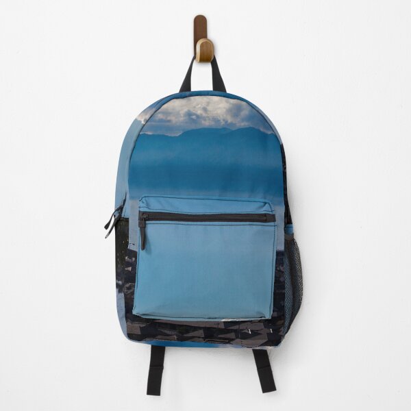 Item preview, Distant low clouds over mountains designed and sold by Shizenkai.