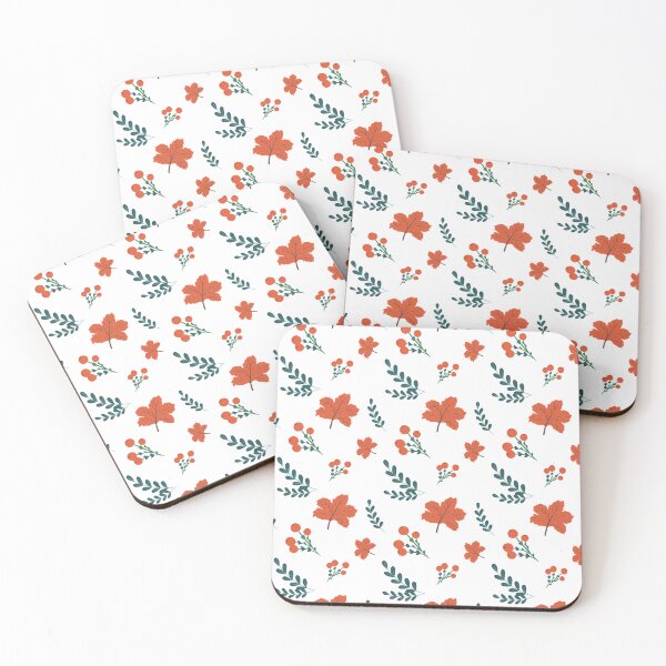 Item preview, Floral berry fall pattern designed and sold by sunnylittle.