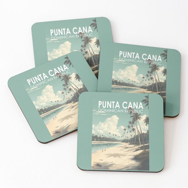 Item preview, Punta Cana Dominican Republic Travel Art Vintage designed and sold by KrisSidDesigns.