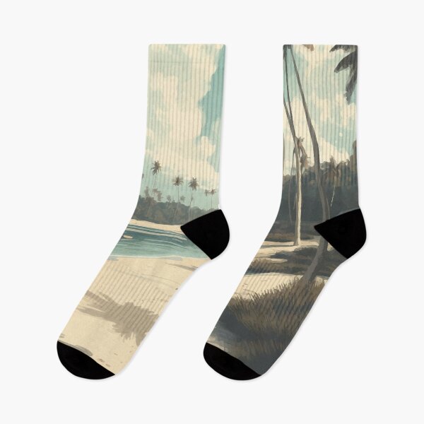 Item preview, Punta Cana Dominican Republic Travel Art Vintage designed and sold by KrisSidDesigns.