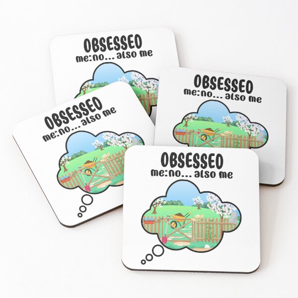 Item preview, Obsessed with Gardening designed and sold by notsweettea.