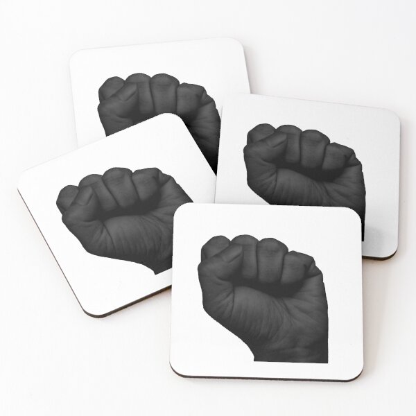 Item preview, Black Lives Matter black fist BLM designed and sold by Boudavid.