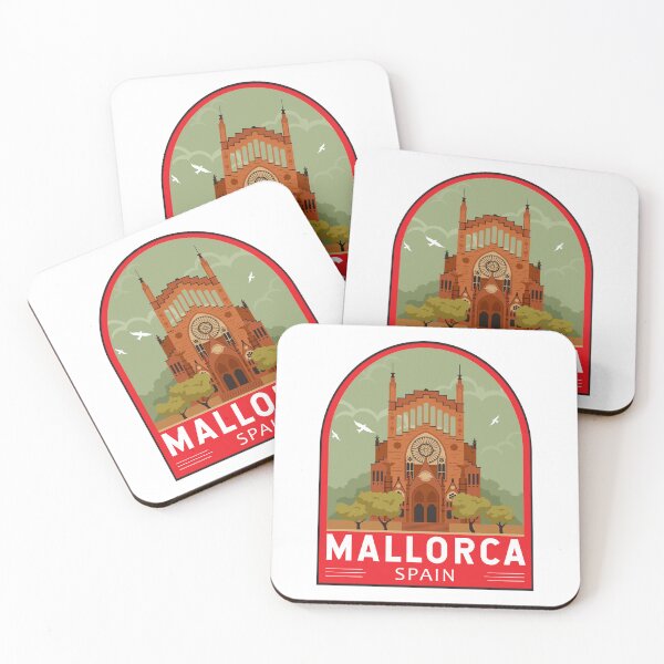 Item preview, Mallorca Spain Travel Retro Emblem designed and sold by KrisSidDesigns.