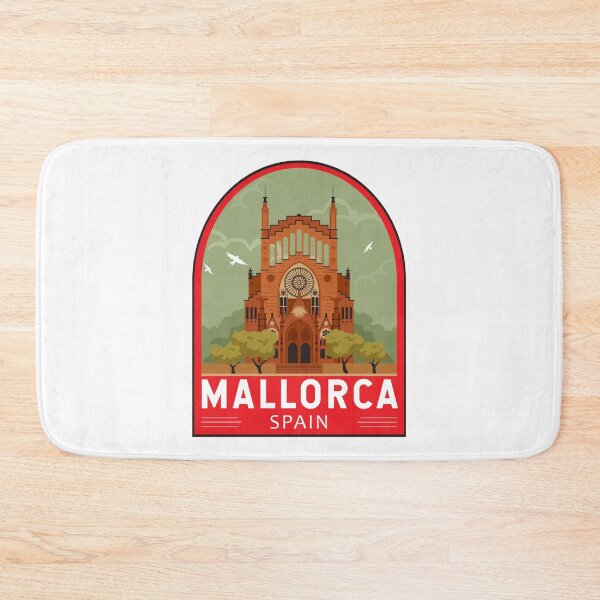 Item preview, Mallorca Spain Travel Retro Emblem designed and sold by KrisSidDesigns.