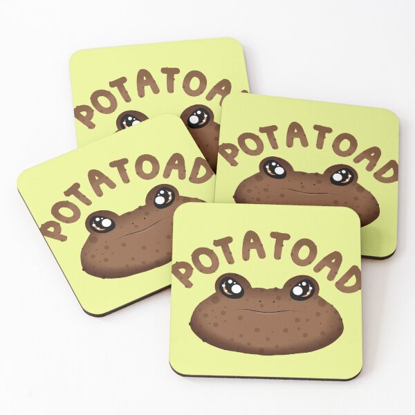 Item preview, Potatoad The Potato Toad (In Yellow) designed and sold by Creepy-Cutesie.