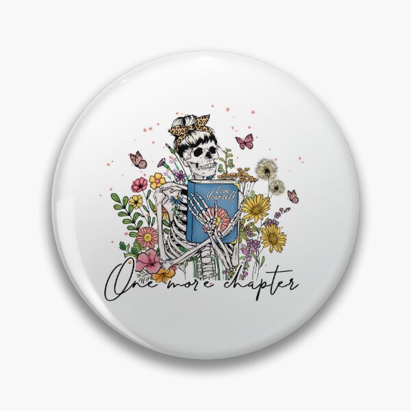 Artikelvorschau, Noch ein Kapitel, Skeleton Reading, Liebesbücher, Inspirierendes Lesen entworfen und verkauft von Luckydog23.