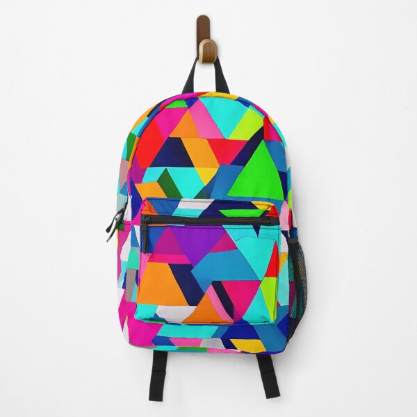 Item preview, Multicoloured abstract triangles designed and sold by Oleksandr Ivanochko.