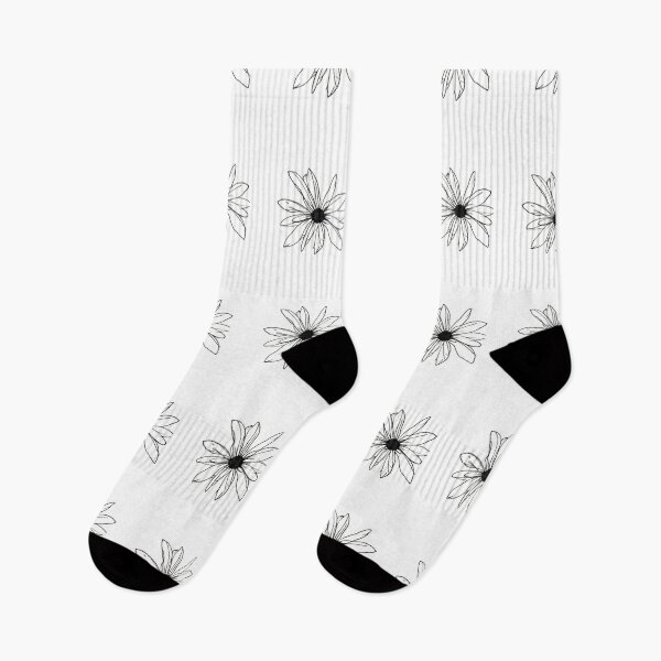 Item preview, Flower in Bloom Black and White designed and sold by HanaiPrint.