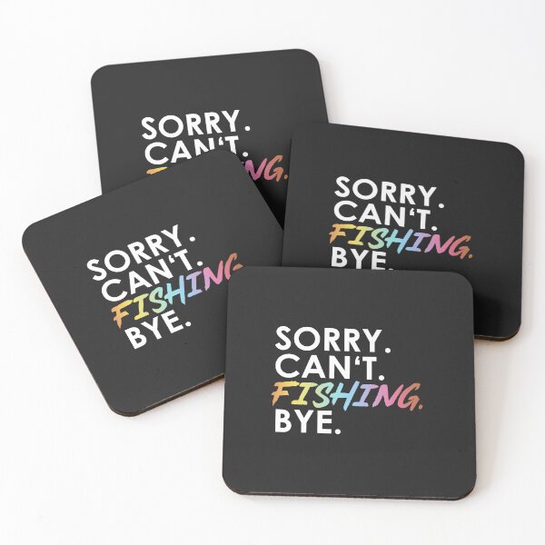 Item preview, Sorry. Can't. Fishing. Bye. rainbow designed and sold by ponat.
