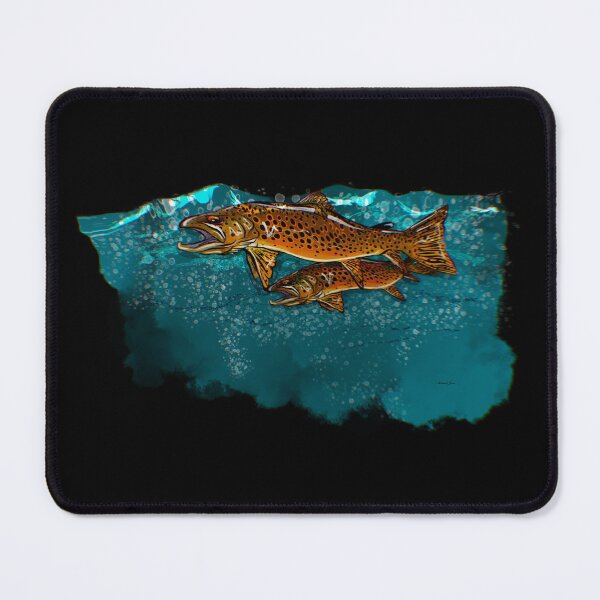 Item preview, Brown Trout Duo designed and sold by MikaelJenei.