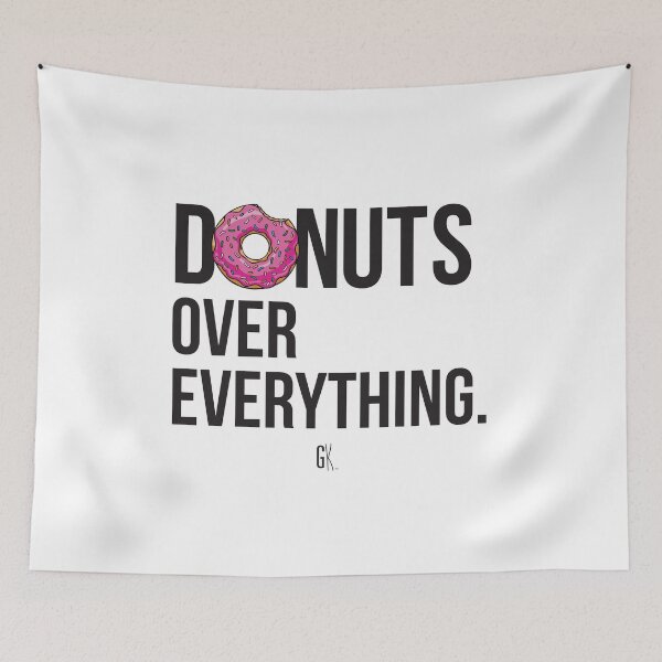 Item preview, Donuts Over Everything designed and sold by GrownKiddz.