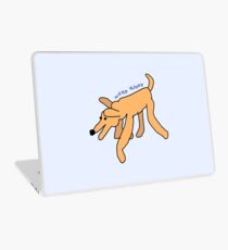 Vinilo para portátil woof woof doggy