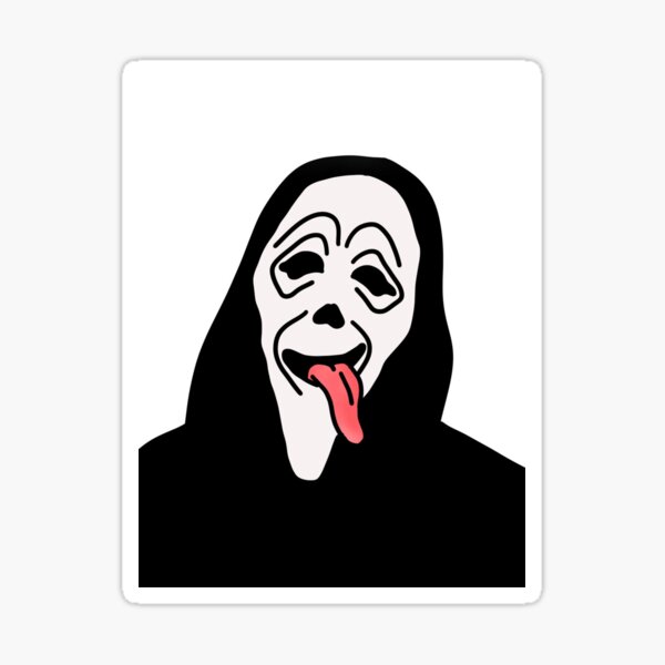 Scream Ghostface Scary Movie Whassup! Tongue Stoned Mask Wassup! Ghost Face  2022