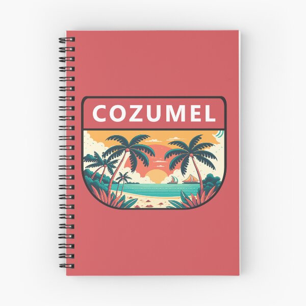 Item preview, Cozumel Mexico Retro Emblem designed and sold by KrisSidDesigns.