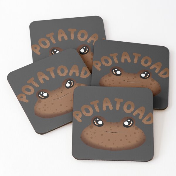 Item preview, Potatoad The Potato Toad (In Black) designed and sold by Creepy-Cutesie.