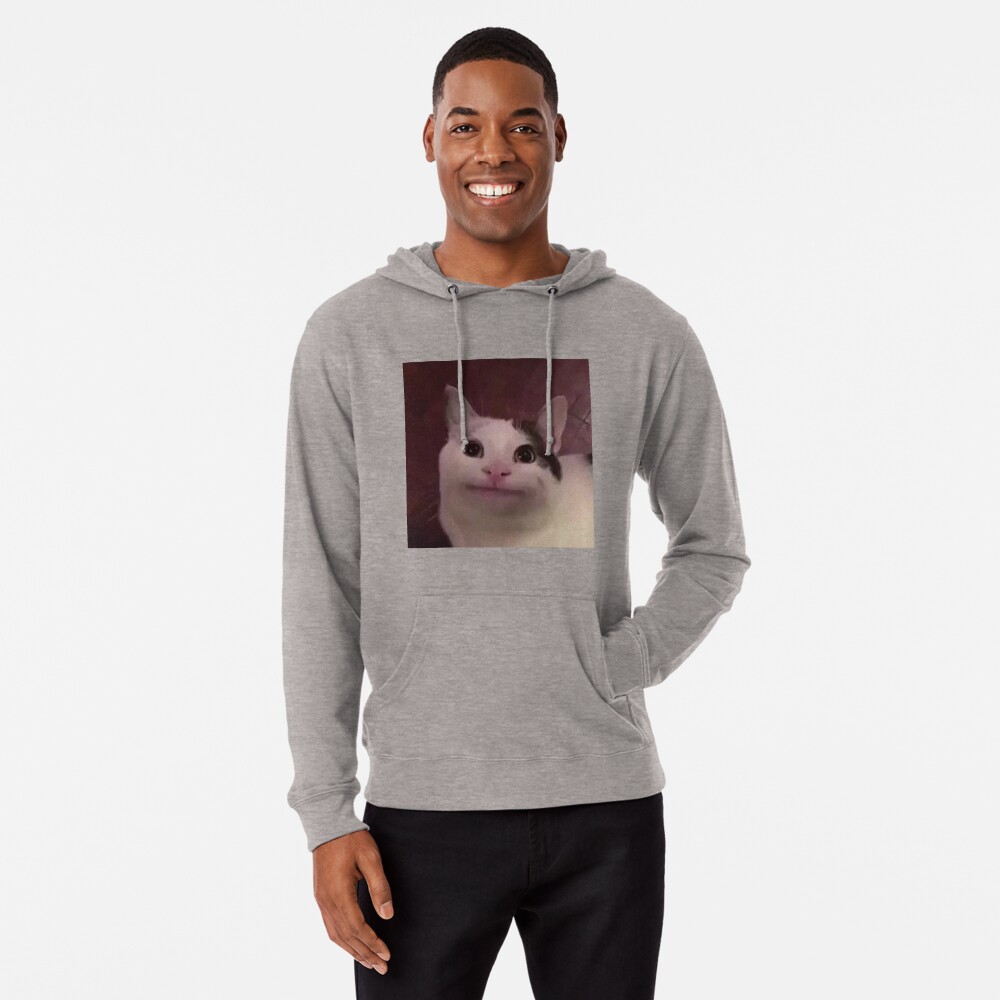 Beluga Cat Meme Hoodies Merch Cos Sweatshirt Comoros