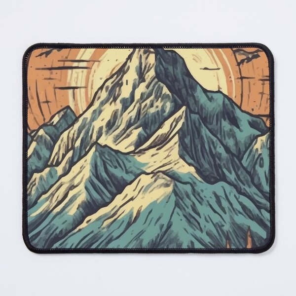 Item preview, A Retro Mount Cook / Aoraki - Vintage New Zealand  designed and sold by GVRDesign.