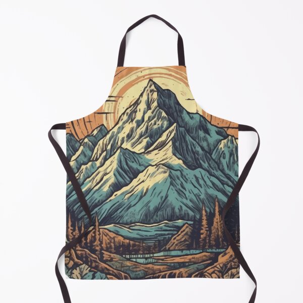 Item preview, A Retro Mount Cook / Aoraki - Vintage New Zealand designed and sold by GVRDesign.
